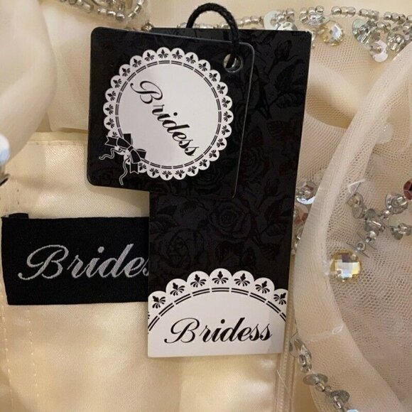 Bridess Wedding A-Line Dress Ivory Sweetheart 6 - Picture 9 of 10